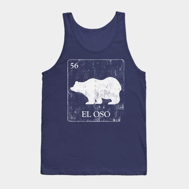 El Oso Loteria inspired tee Tank Top by buffalodrygoods